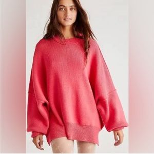 Free People East Street Tunic Pink